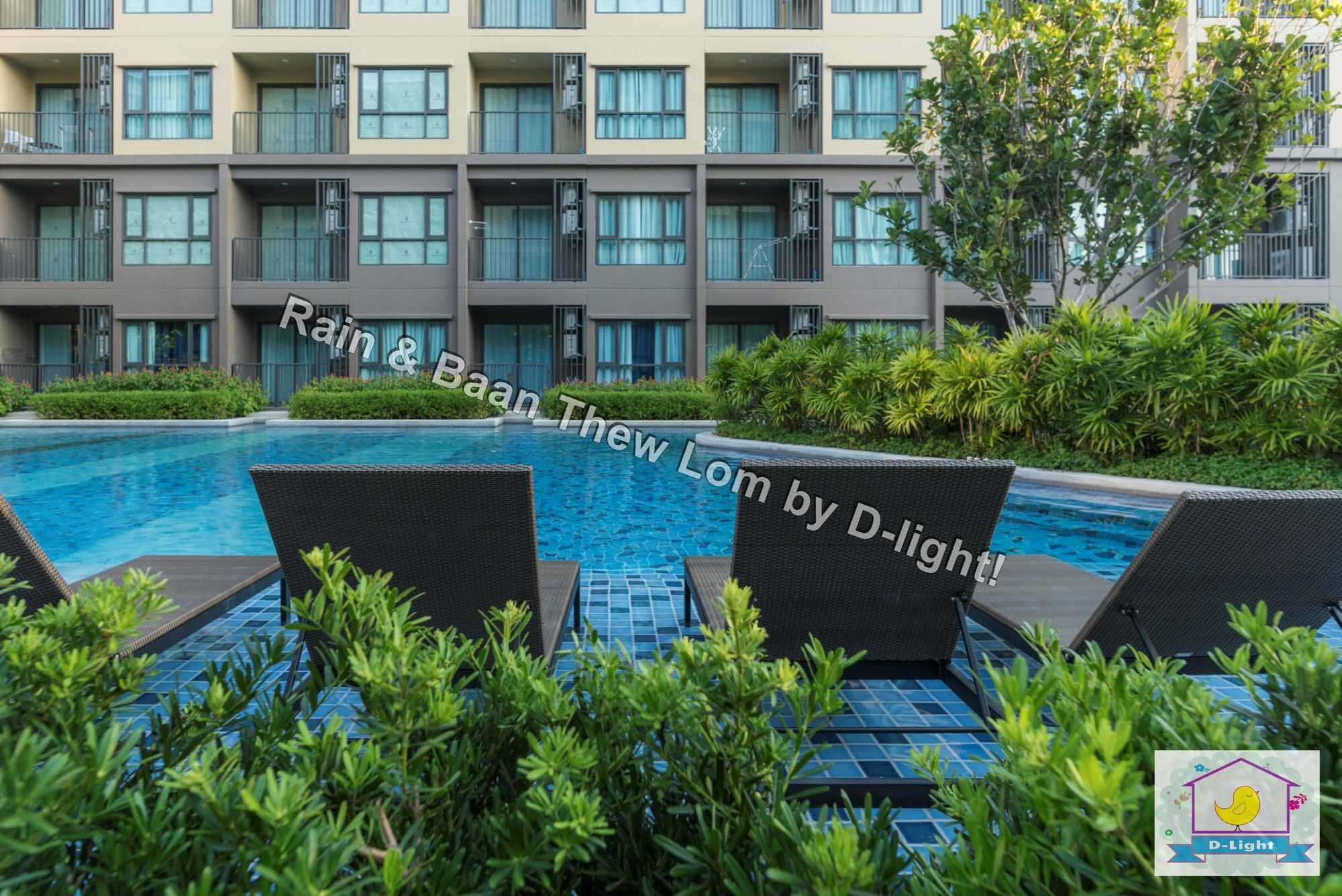 Rain Cha-Am Hua Hin By D-Light Apartman Kültér fotó
